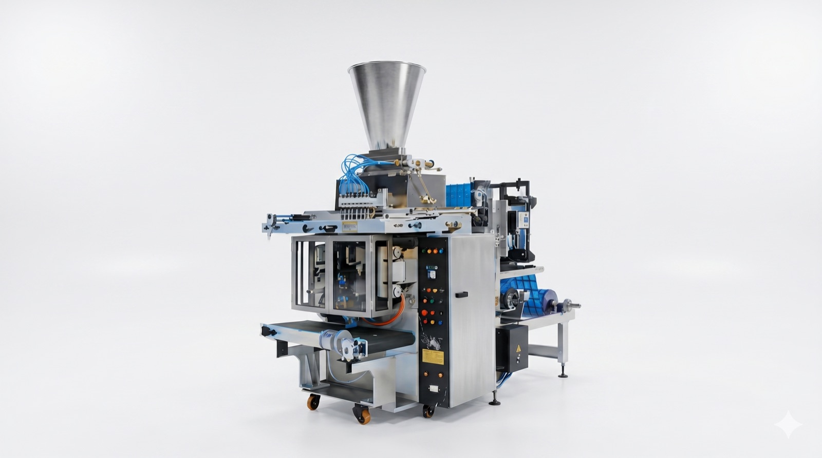 A precision industrial packaging machine — the kind of equipment traded on the MSME B2B portal